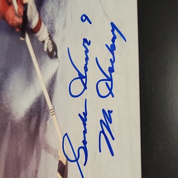 Autograph GORDIE HOWE- 8X10 Autograph with inscription and PSA Authentic! - Picture 2 of 4